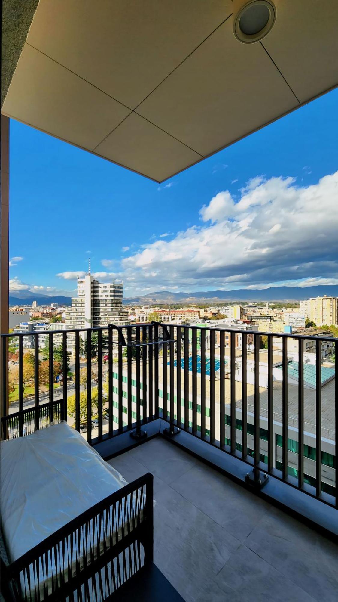 Diamond Residences 10Th Fl. Lux Apt. W/ City View Скопие Екстериор снимка