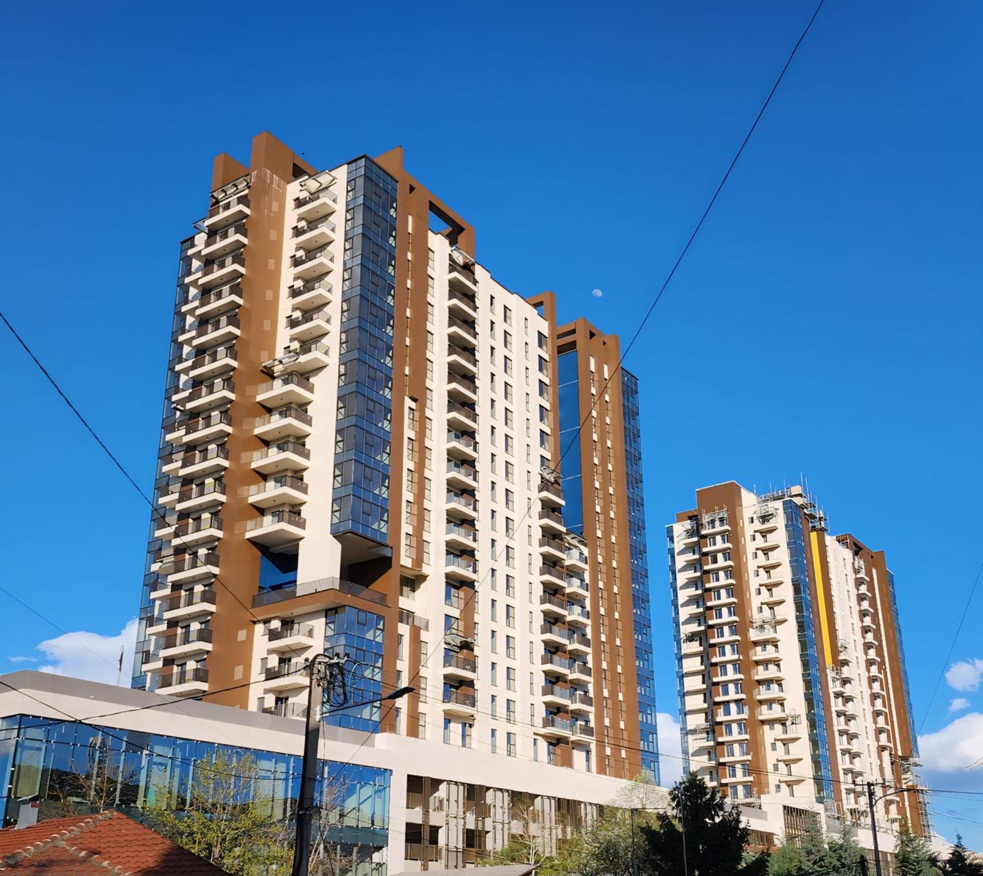 Diamond Residences 10Th Fl. Lux Apt. W/ City View Скопие Екстериор снимка